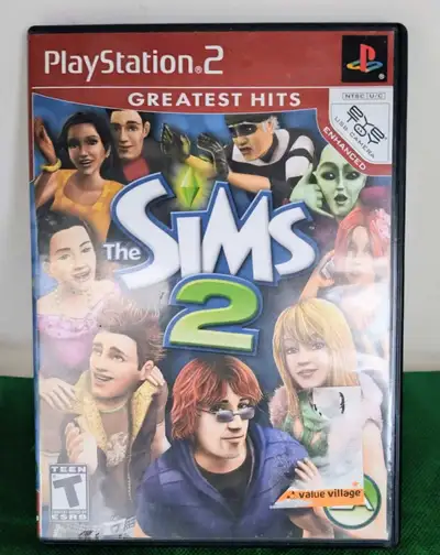 Sims 2 red label PlayStation 2 PS2 Complete in Box, View more