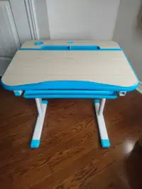 Adjustable kid desk and chair