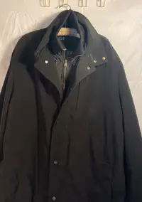 Mens Calvin Klein 3-in-1 black jacket