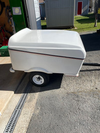 Motorcycle trailer or small car trailer