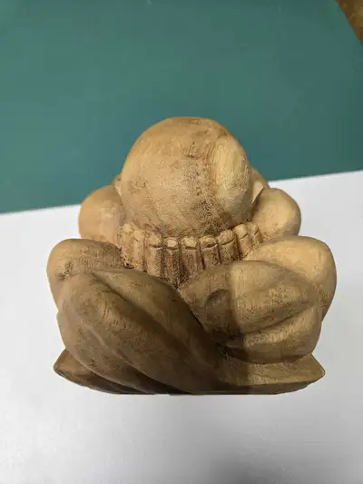 Weeping Buddha. According to legend cries for the sorrows of the world and touching the back of the...