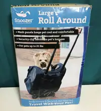 3-IN-1 ROLL-AROUND PET CARRIER