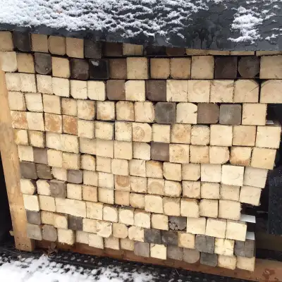 3”x3” 16” long -Dry Firewood-Heaping 6 cu.ft  wheelbarrow - $25, View more