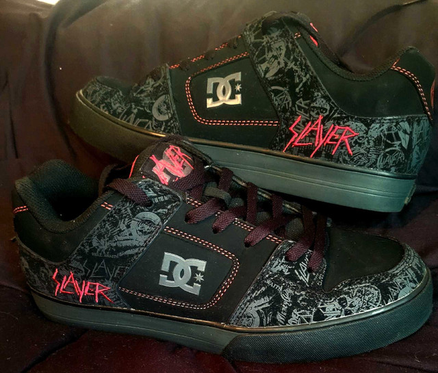 SLAYER PURE from DC Shoes.Limited availability.Collectable.&box  in Men's Shoes in Port Alberni