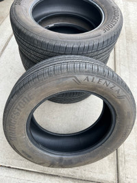 Bridgestone all season tires 235/60R18, like new condition