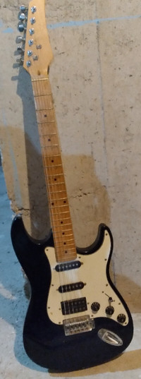 Guitar with case