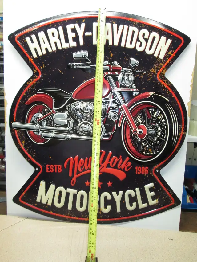 Harley Davidson Motor Cycle Plaques. ( REPRODUCTIONs ) in Motorcycle Parts & Accessories in Hamilton - Image 4