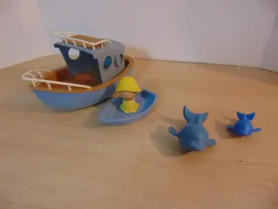 Green Toys Fishing Board and Whales Toy, View more