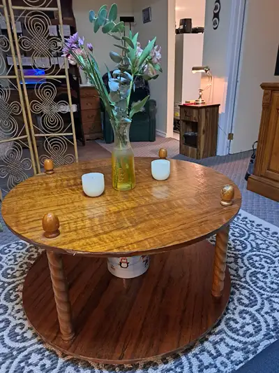 WOODEN COFFEE TABLE, View more