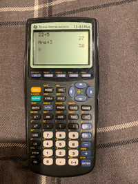 Texas Instruments graphing calculator