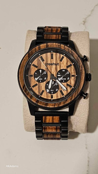 Huxley wooden watch