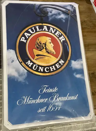 Bridgewater Cash or e-transfer Brighten up your bar area with this new Paulaner Munchen sign! This m...
