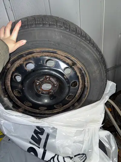 235/ 55R17 winter tires on rims in good shape! They came off a 2013 ford escape se Only selling beca...
