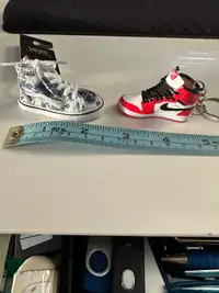 Brand new miniature sneaker keychains Nike and Vans Off the Wall