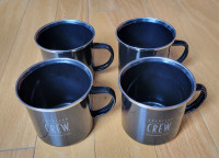 4   x American Crew Camping   Mugs