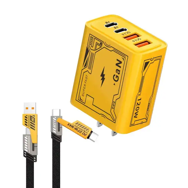 120W Fast Charger with USB-C/Lightning cable in General Electronics in Oshawa / Durham Region - Image 6