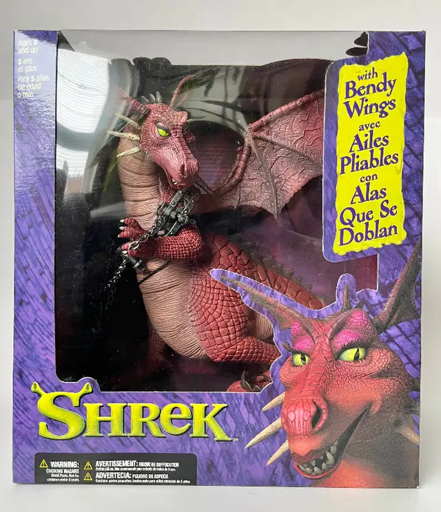 McFarlane Toys Dreamworks Shrek THE DRAGON 2001 NEW