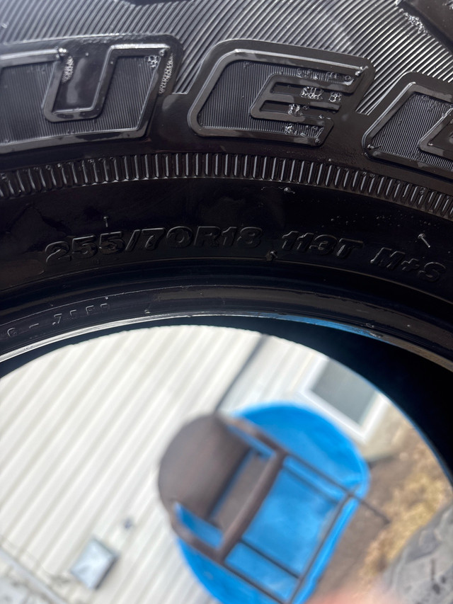 255/70 R18 Bridgestone Dueler A/T in Tires & Rims in Lethbridge - Image 3