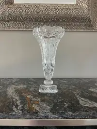Crystal Vase, Decanter Candy Bowl and Picture Frame