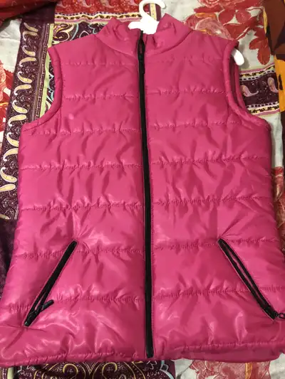 Pink vest for girls (around age 8-12), View more