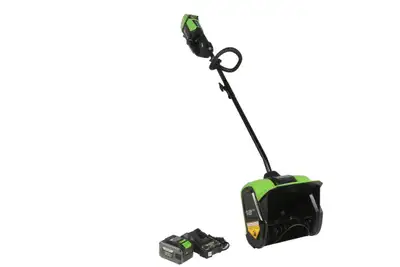 BRAND NEW Greenworks 48V Snow Shovel, Thrower Includes Battery, View more