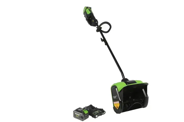 BRAND NEW Greenworks 48V Snow Shovel, Thrower Includes Battery in Outdoor Tools & Storage in Hamilton - Image 2