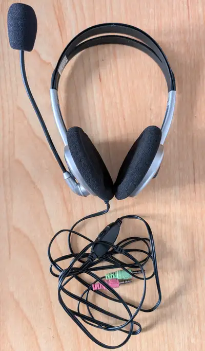 Casque d'écoute filaire avec microphone, View more