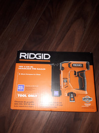 RIDGID 18V 1-3/8 in headless pin Nailer new in box RO9898B 23GA