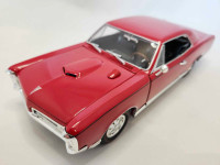 1967 Pontiac GTO Red American Muscle 1:18 Diecast ERTL MIB
