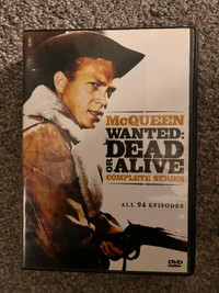 McQueen, Wanted Dead Or Alive, Complete Series,  DVDs