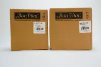 BV Spa by Bon Vital' 12 Exfoliating Sugar Scrub & 12 Body Lotion