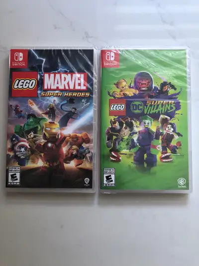 Nintendo Switch LEGO Comics games SEALED, View more