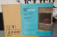 For Living: electric fireplace insert 