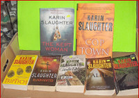 Lot of Karin Slaughter Mystery Books
