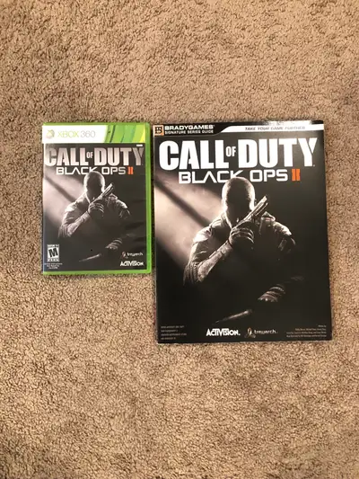 Call of Duty Black Ops 2 Xbox 360 + Signature Series Guidebook, View more