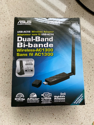 ASUS USB-AC56 WIRELESS ADAPTER, View more