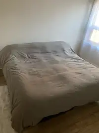 King Size Bed with Duvet