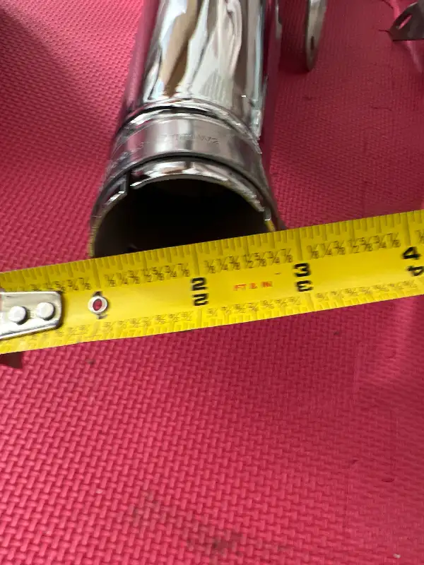 NEW Triumph Performance Exhaust Slip On Dual Chrome Pipes OEM in Other in Barrie - Image 4