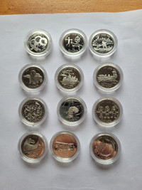 Canada 1999 Millenium Silver Coins