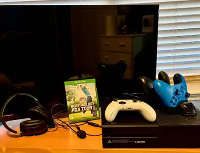 Xbox One 1540 1TB console w/accessories, View more
