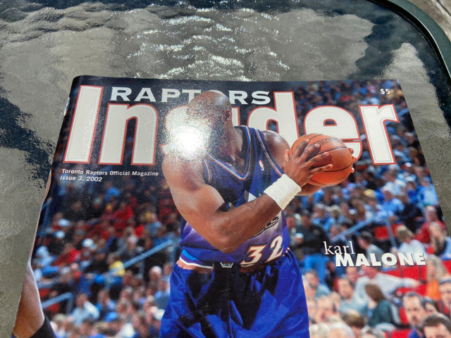 2002 NBA Toronto Raptors Insider Official Magazine in Arts & Collectibles in St. Catharines - Image 2