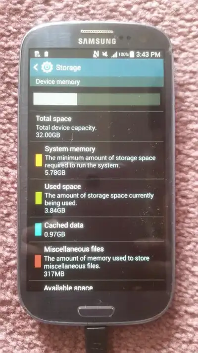 Samsung Galaxy S3 32GB model, UNLOCKED, View more