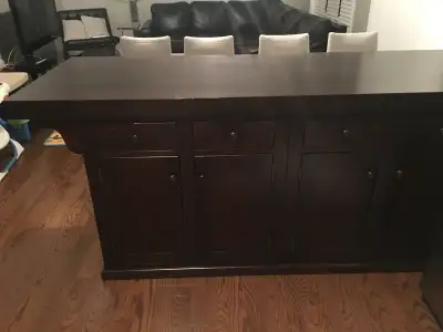 kitchen island or bar for basement, View more