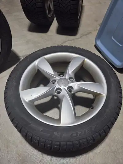 Original Audi A3 tires with Rims. Used only 2 season. Looks like brand new. OBO
