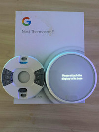 Nest Thermostat E, Pro Edition, White
