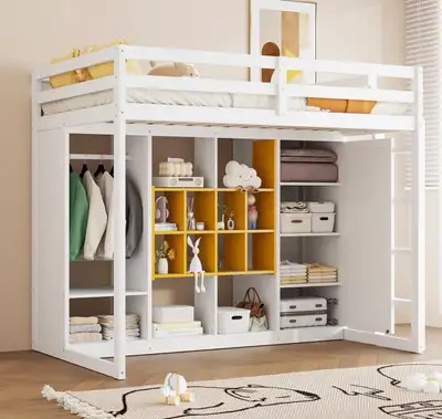 Brand new loft bed, View more