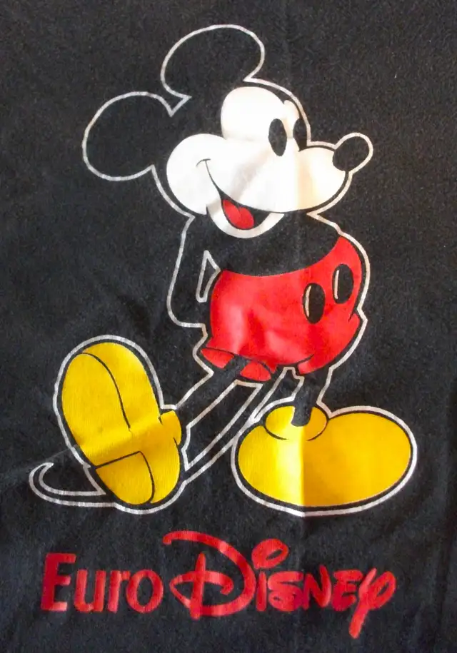 Euro Disney France T-Shirt, April 1993. in Men's in Victoria - Image 2