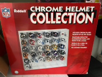 NFL chrome mini  helmets set