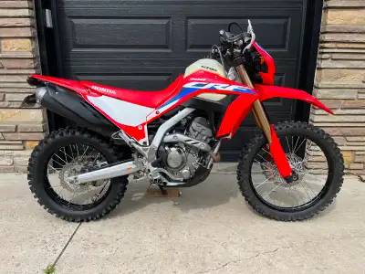 Selling a meticulously maintained, single-owner 2023 Honda CRF300L located in Barrie. This bike has...