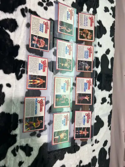 LJN Bio Cards asking 10 dollars each or take all 11 for 90.